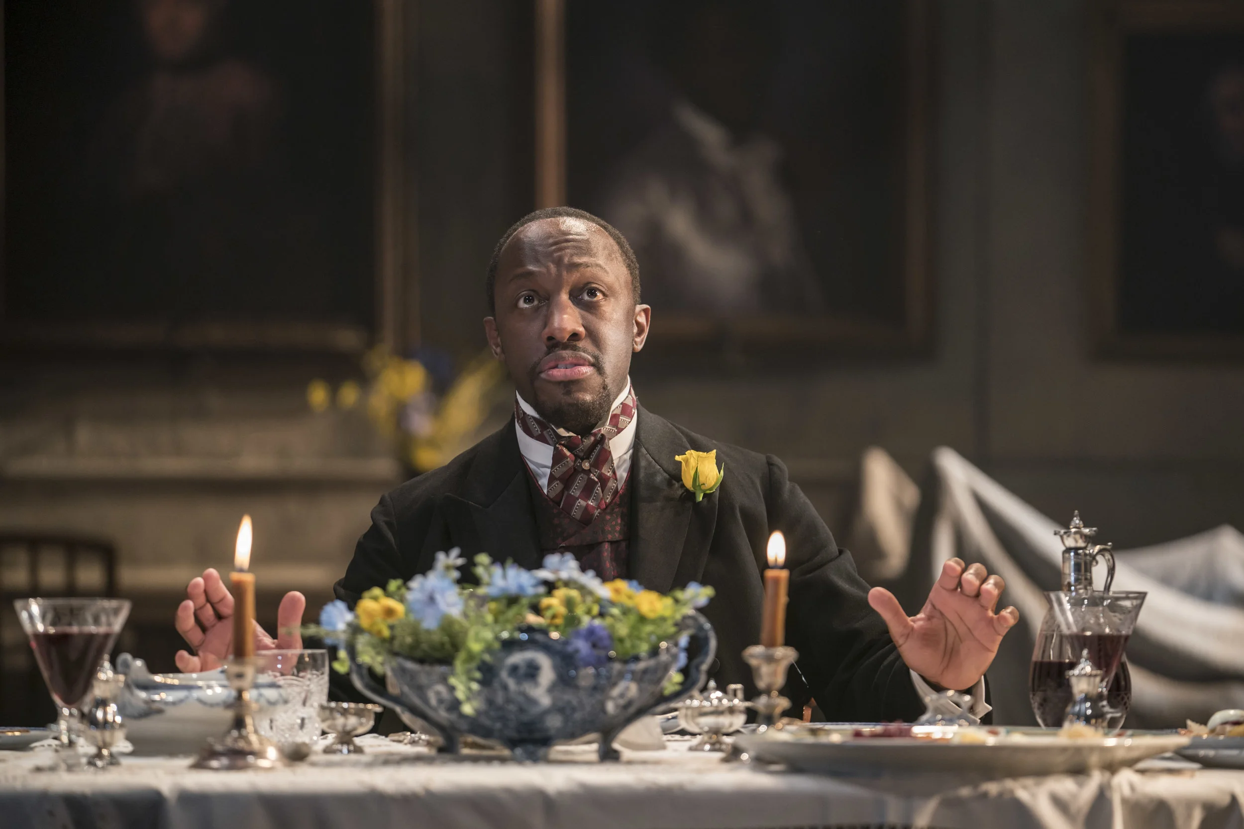 Giles Terera in Rosmersholm in the West End