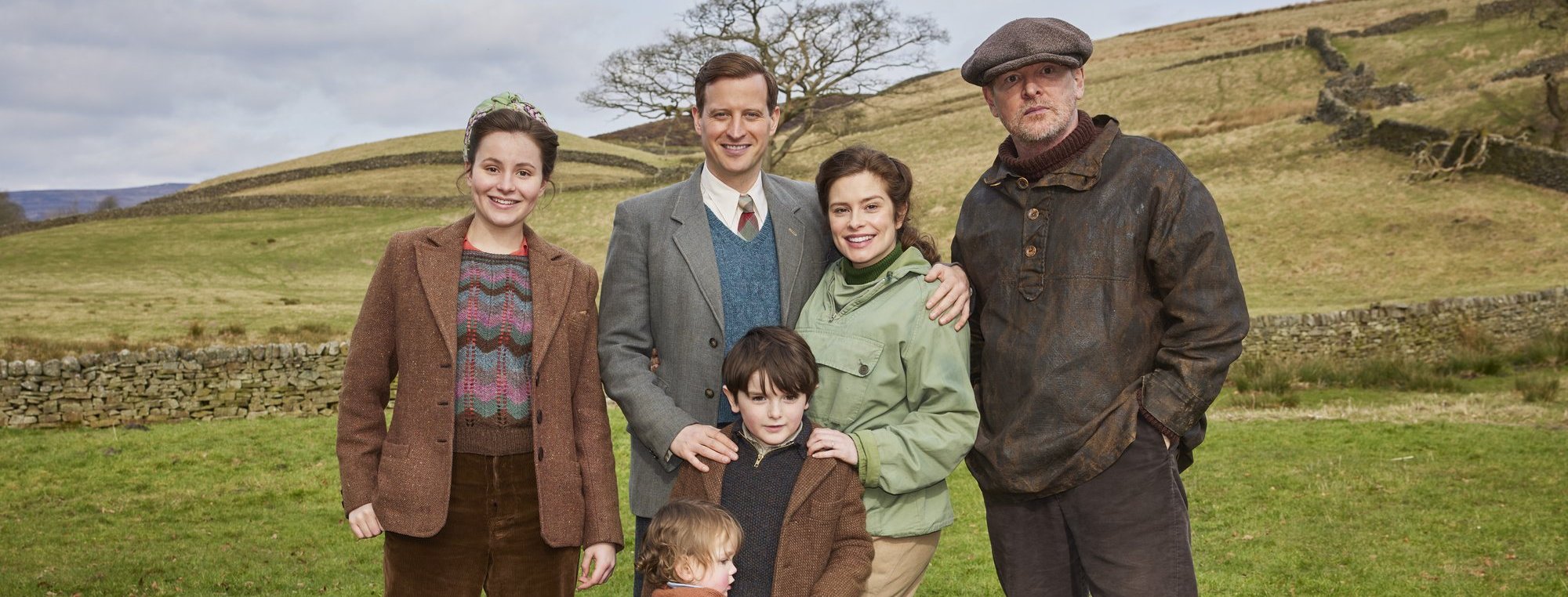 The Skeldale House family in the Dales — All Creatures Great and Small
