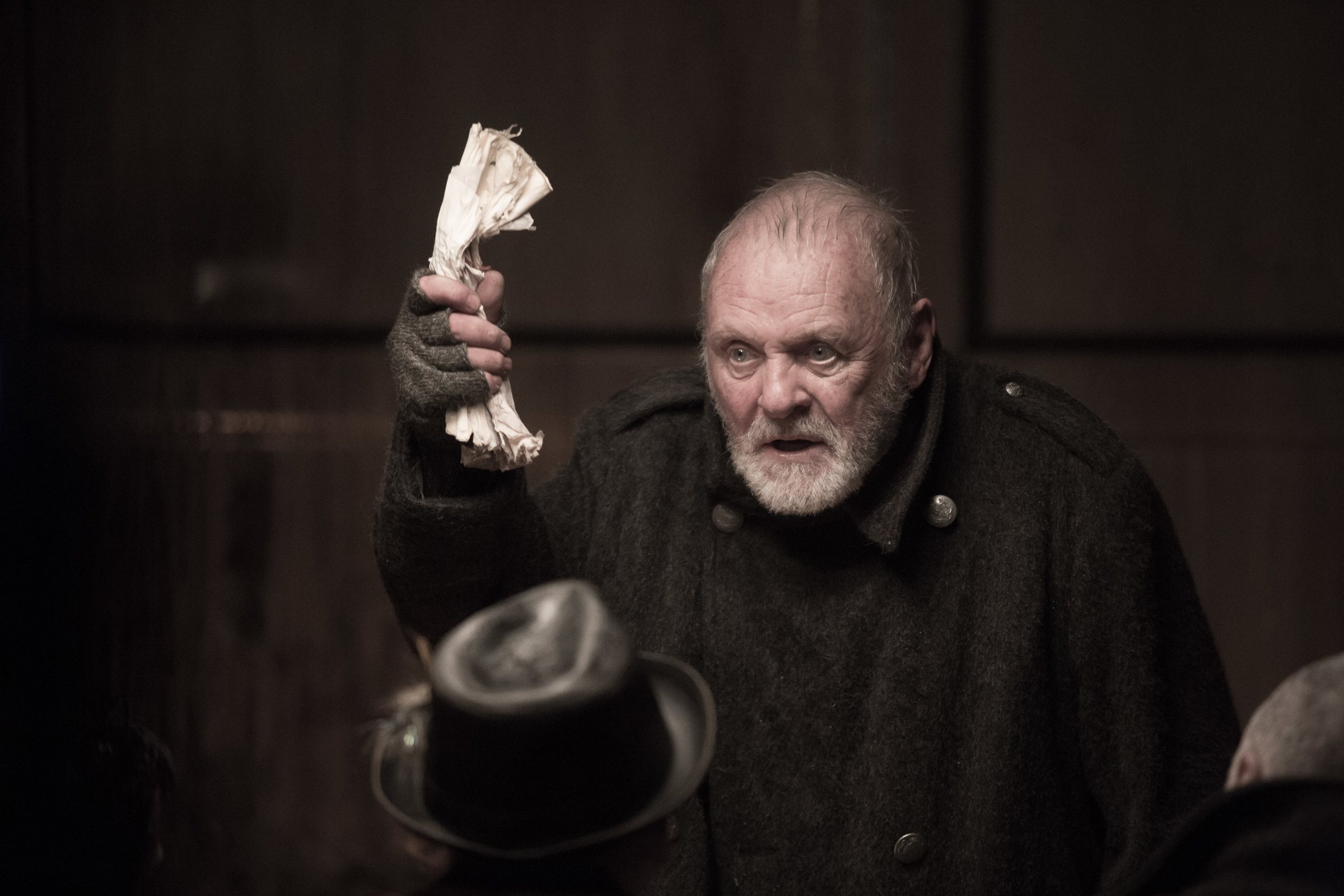 Anthony Hopkins as Lear