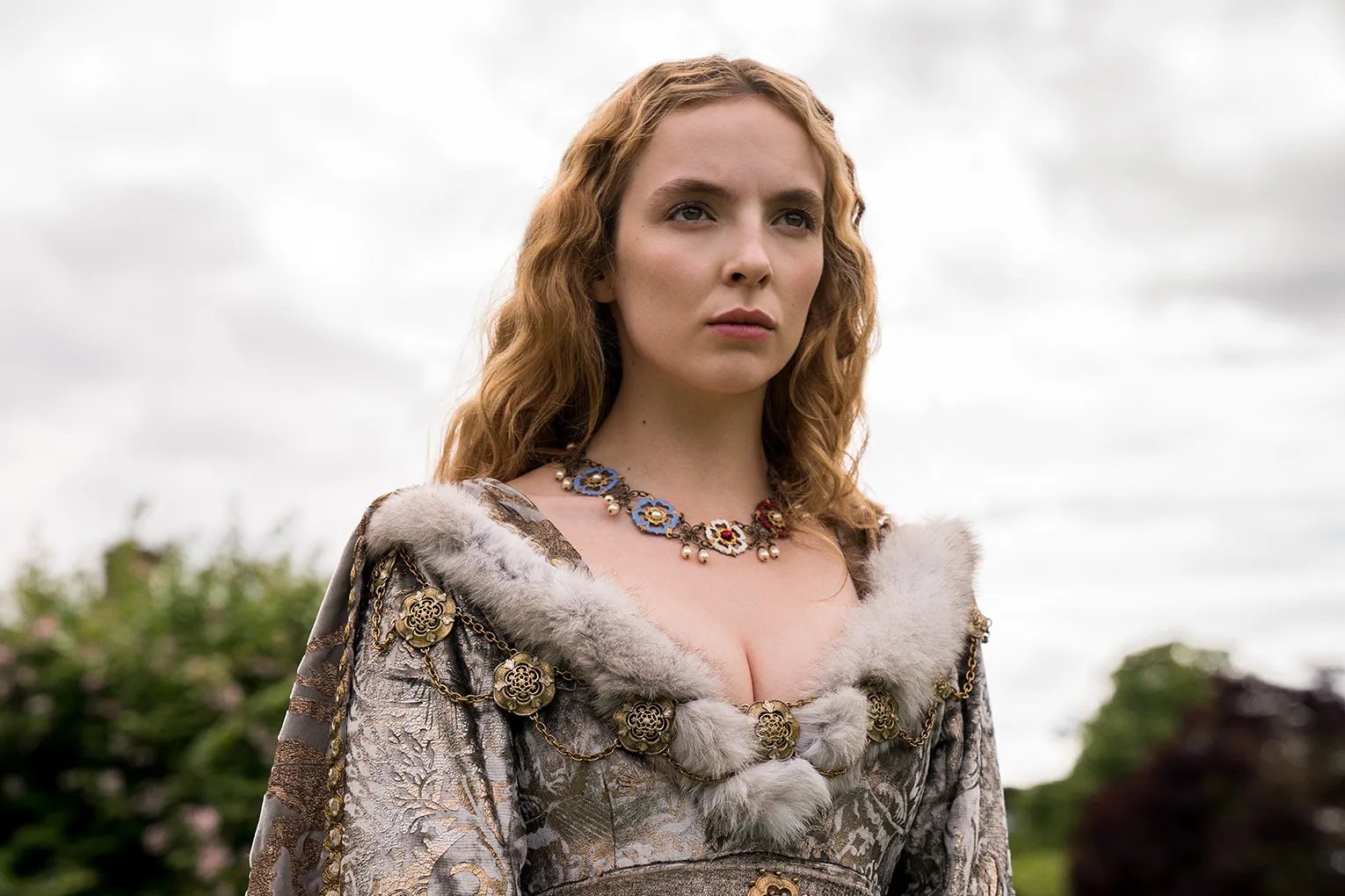 Jodie Comer as Elizabeth of York in The White Princess